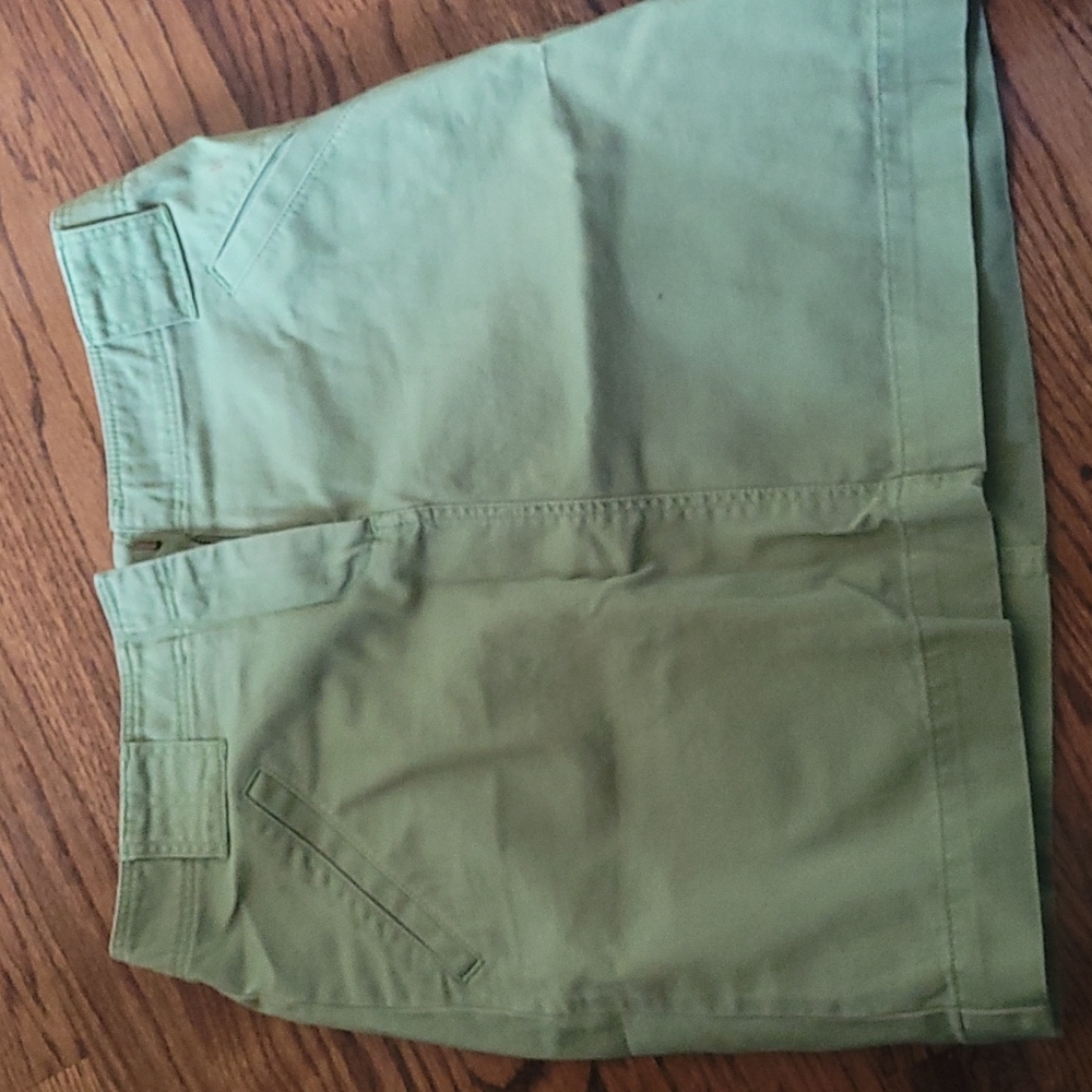 JCrew, Green, Preppy, Skirt